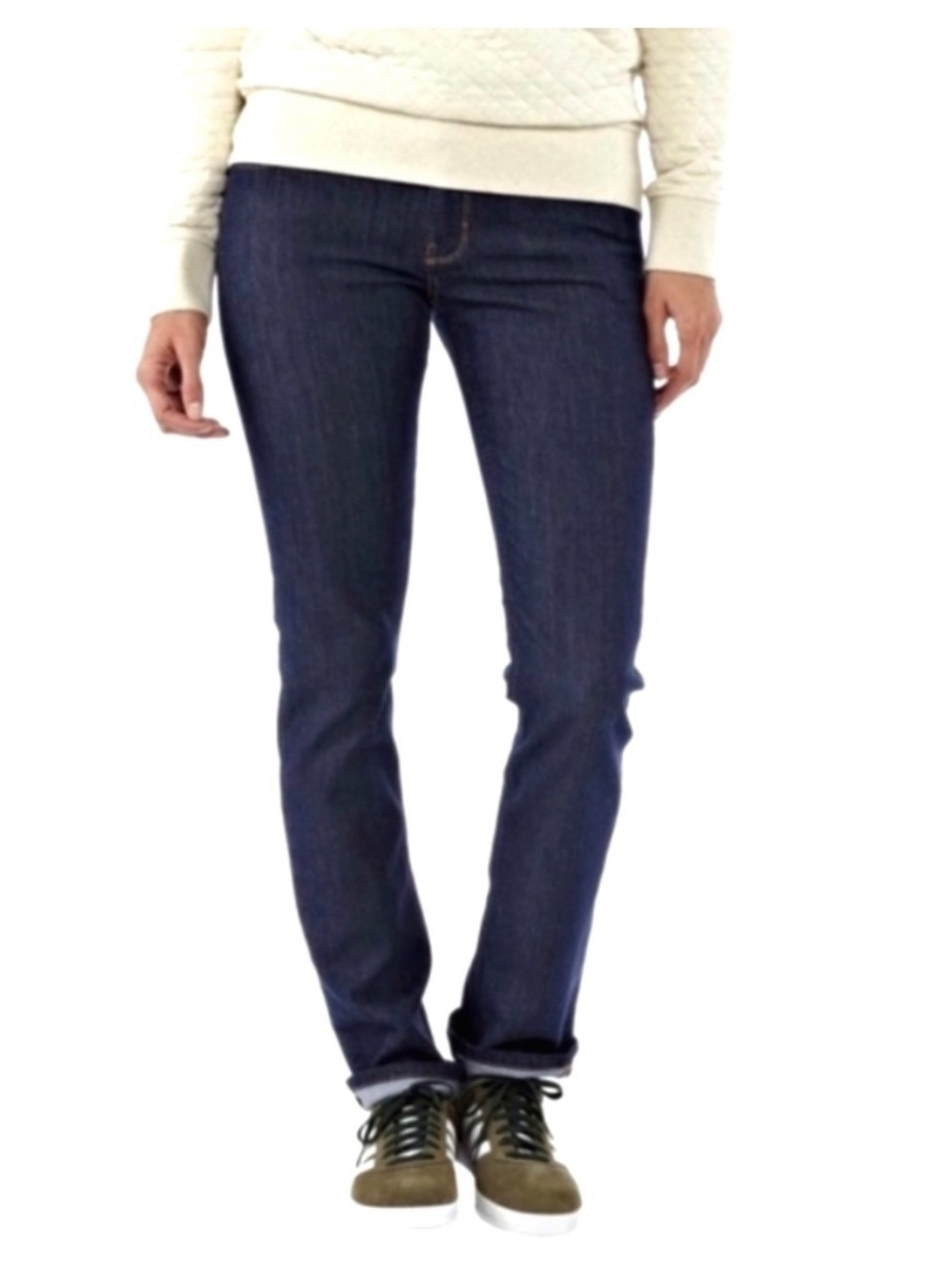 Patagonia Women's Straight Jeans Regular in Dark Wash 27